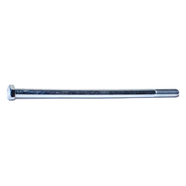 Midwest Fastener Grade 5, 3/8"-16 Hex Head Cap Screw, Zinc Plated Steel, 8 in L, 50 PK 00311